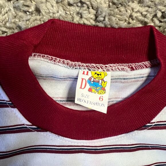 Y2K Imaginary Speed Racer Graphic Short Sleeve Tee Cartoon Red/White Kids 6 - Picture 4 of 4